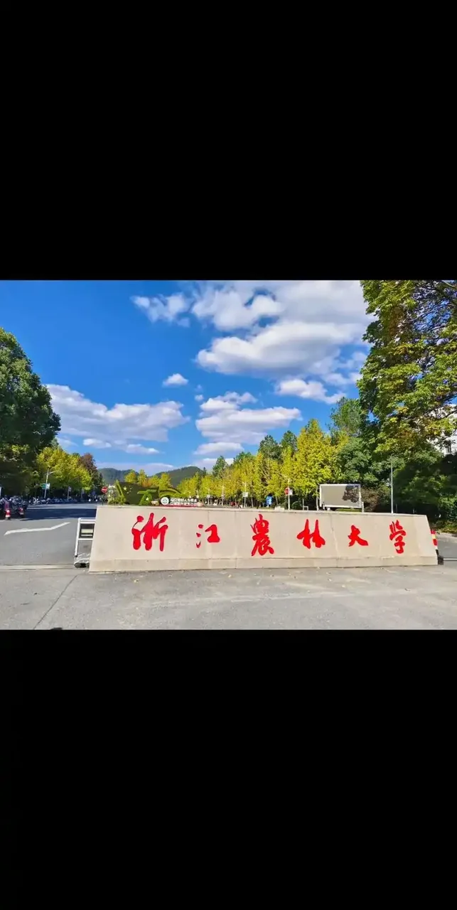 浙江农林大学 校园