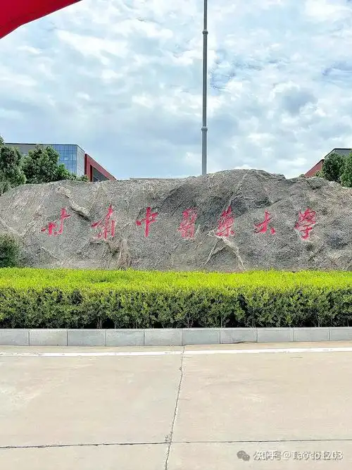 甘肃中医药大学 校园
